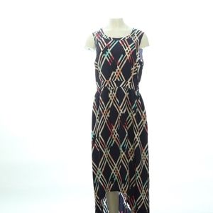 Maeve Female Maxi Dress Large Dress Geometric